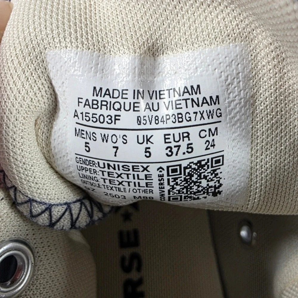 Converse Chuck Taylor All Star High Top Womens 7 Americana, Patriotic NEW - Picture 4 of 7